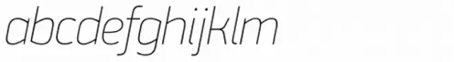 PF DIN Display Pro ExtraThin Italic