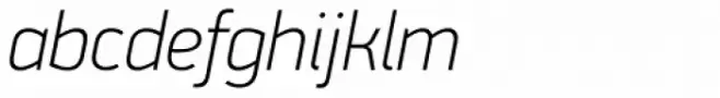 PF DIN Display Pro Thin Italic