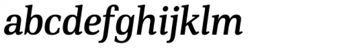 PF DIN Serif Medium Italic