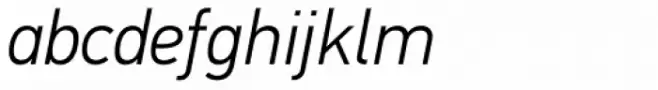 PF DIN Text Pro Light Italic