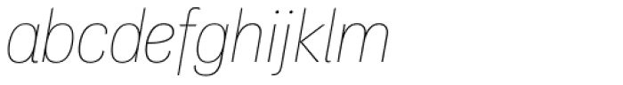 PF Das Grotesk Pro ExtraThin Italic