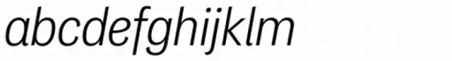 PF Das Grotesk Pro Light Italic