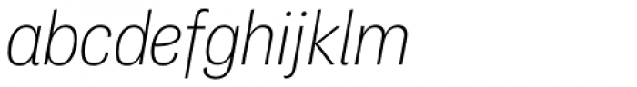 PF Das Grotesk Pro Thin Italic