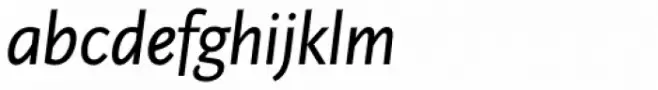 PF Diplomat Sans Italic