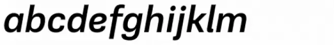 PF Encore Sans Pro Medium Italic