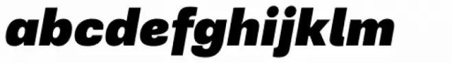 PF Encore Sans Pro UltraBlack Italic