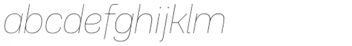 PF Encore Sans Pro UltraThin Italic