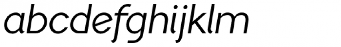 PF Lindemann Sans Book Italic