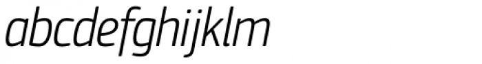 PF Square Sans Cond Pro Light Italic