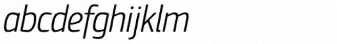 PF Square Sans Cond Pro Light Italic