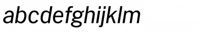PG Gothique Italic