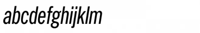 PG Gothique Narrow Italic