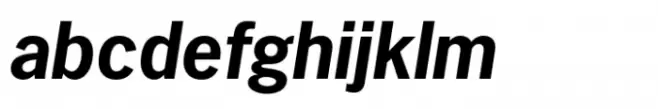PG Gothique SemiBold Italic