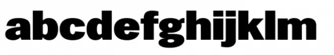PG Gothique Wide ExtraBold