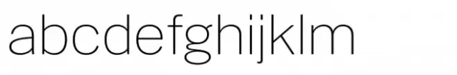 PG Gothique Wide ExtraLight