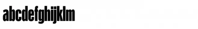 PG Grotesque Condensed ExtraBold