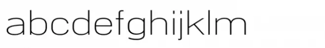 PG Grotesque Extended ExtraLight