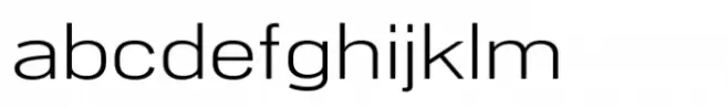 PG Grotesque Extended Light