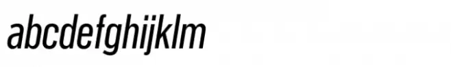 PG Grotesque Narrow Italic