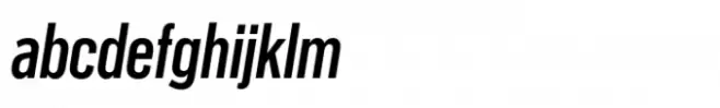 PG Grotesque Narrow Medium Italic