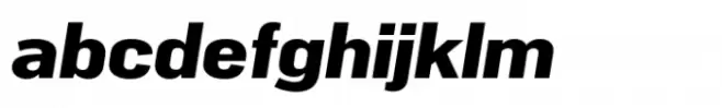 PG Grotesque Wide Bold Italic