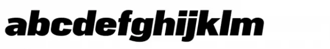 PG Grotesque Wide ExtraBold Italic