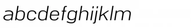PG Grotesque Wide Light Italic