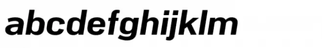 PG Grotesque Wide SemiBold Italic