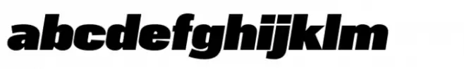PG Grotesque Wide Ultra Italic