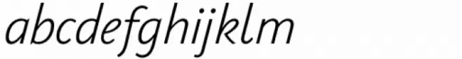 PGF Now Light Italic