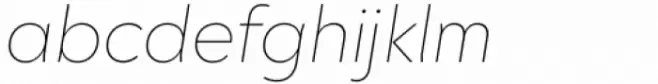 PGF Qualta Extra Light Italic