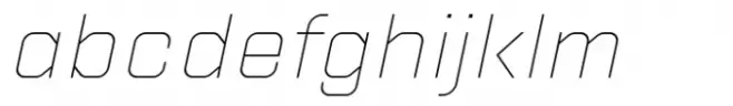 Phatthana Thin Italic