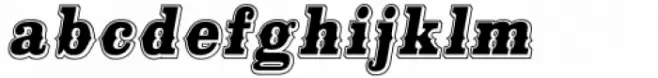 Philadelphian Bold Italic