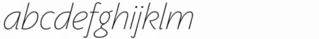 Phrasa Thin Italic
