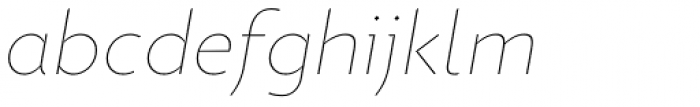 Picadilly Extra Light Italic