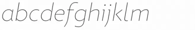 Picadilly Extra Light Italic