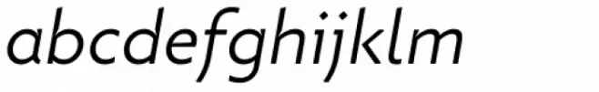 Picadilly Light Italic