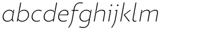 Picadilly Thin Italic