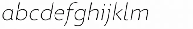 Picadilly Thin Italic