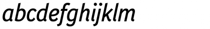 Placebo Condensed Sans Italic