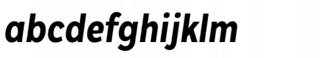 Plasto Bold Condensed Italic