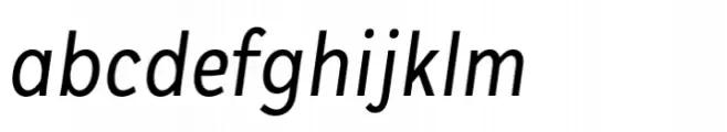 Plasto Condensed Italic