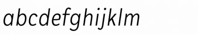 Plasto Light Condensed Italic