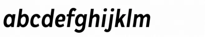 Plasto Semi Bold Condensed Italic