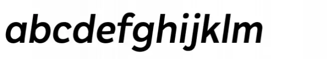 Plasto Semi Bold Italic
