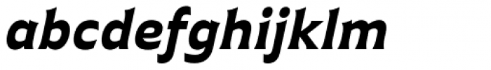 Plathorn Extended Black Italic