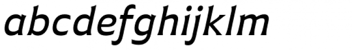 Plathorn Extended Medium Italic