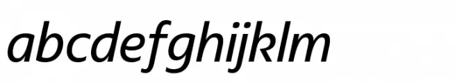Plau Redonda Condensed Italic