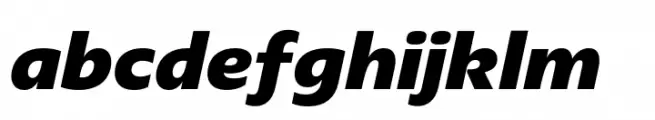 Plau Redonda Extra Bold Italic