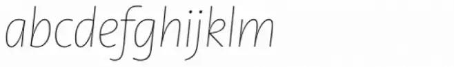 PMN Caecilia Sans Pro Head Thin Italic